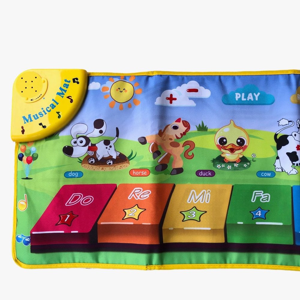 Yiqu Toys Factory Musical Mat Play Record PlayBack Demo Mode Age 12 Months +